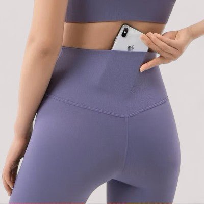 Combinaison Sport Femme - WomenFitnessSet™ - Mauve Gris
