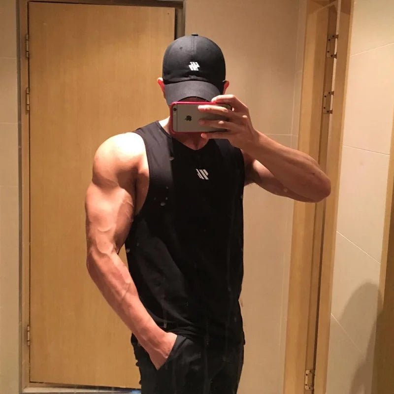 Débardeur Homme Sport - BodybuildingTankTops™ - Noir