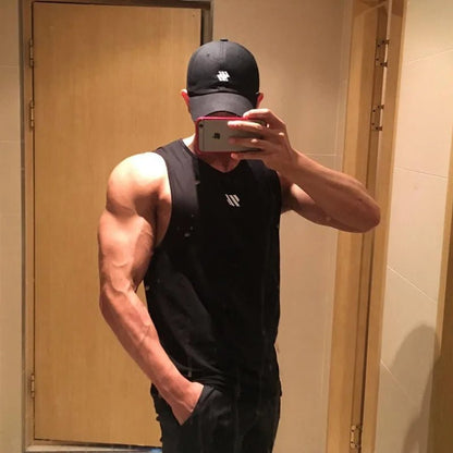 Débardeur Homme Sport - BodybuildingTankTops™ - Noir