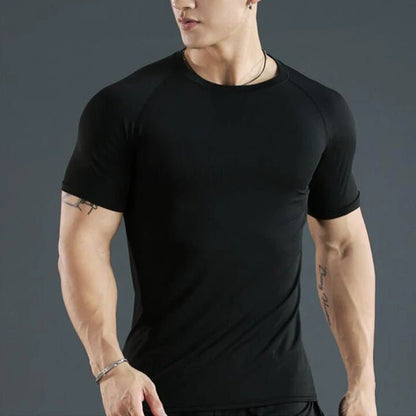 Presentation t shirt de compression noir