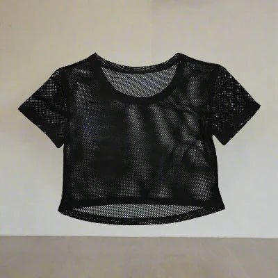 Haut de Sport Femme - WomenYogaShirt™ - Noir