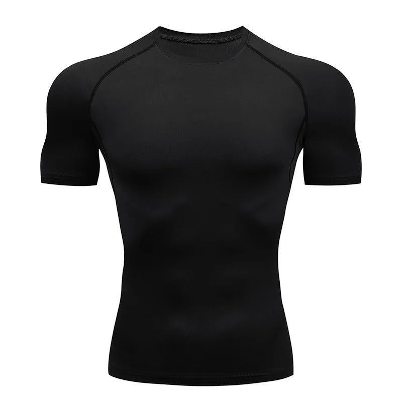 T shirt de compression Noir