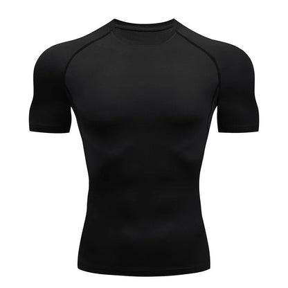 T shirt de compression Noir